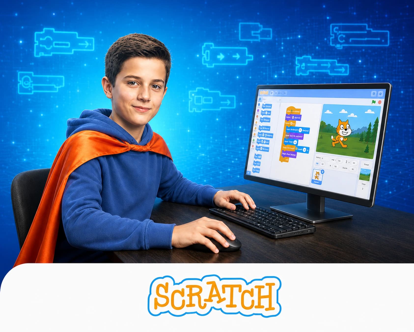 Bezpłatne zajęcia clickON - Scratch