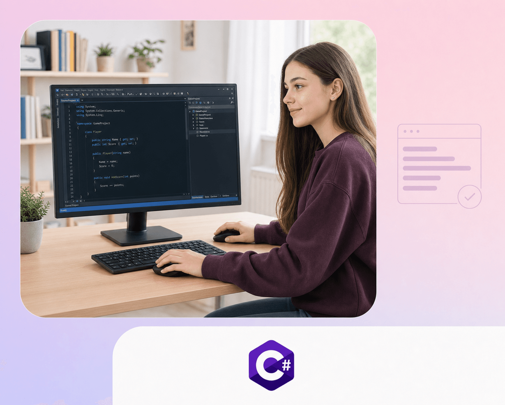 Darmowa lekcja próbna - C# z AI online