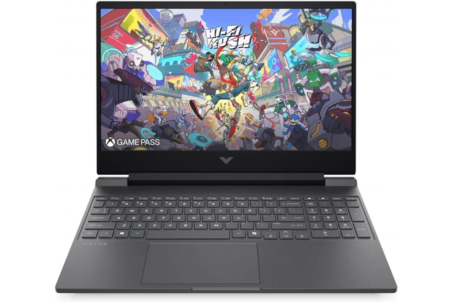 Gamingowy laptop HP Victus 15-FA2090NW z otwartym ekranem